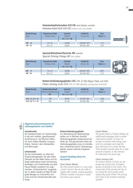 Katalog WR Ketten - Sternkopf - Seil und Hebetechnik