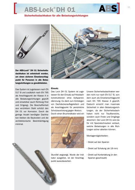 ABS Katalog - Sternkopf - Seil und Hebetechnik