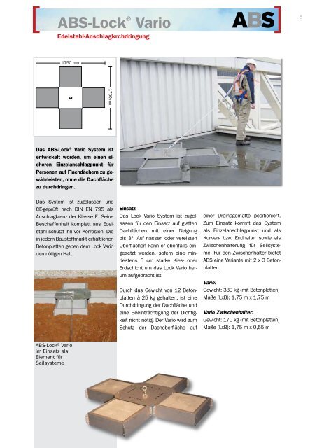 ABS Katalog - Sternkopf - Seil und Hebetechnik