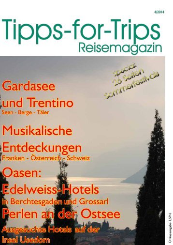 Tipps-for-Trips Reisemagazin 4.2014