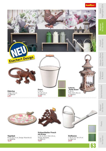 Baumax Heimwerkerkatalog Frühjahr 2014