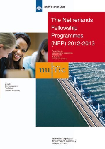 The Netherlands Fellowship Programmes (NFP) 2012-2013