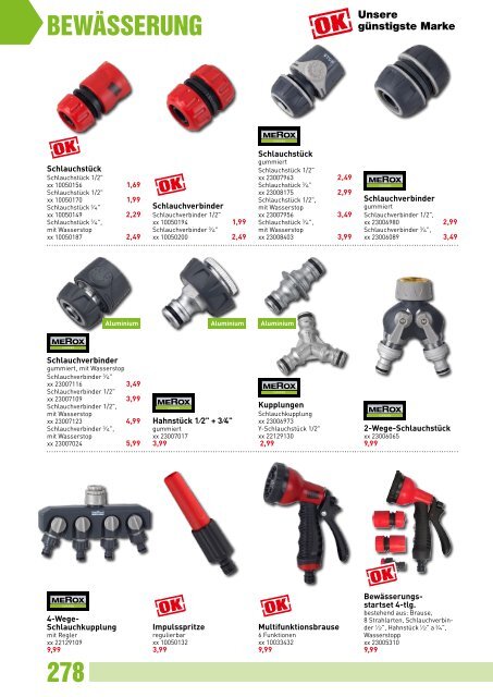 Baumax Heimwerkerkatalog Frühjahr 2014 - Teil 2 - Garten