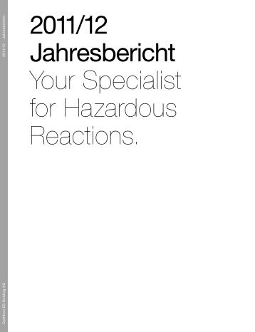 2011/12 Jahresbericht Your Specialist for Hazardous ... - Dottikon