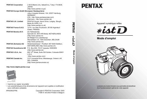 Pentax ISTD