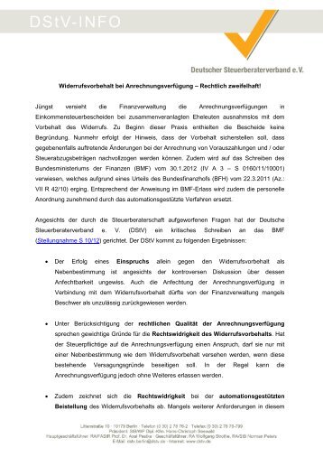 DStV - Steuerberaterverband Berlin-Brandenburg