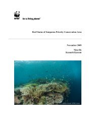 Reef Status of Semporna Priority Conservation ... - WWF Malaysia