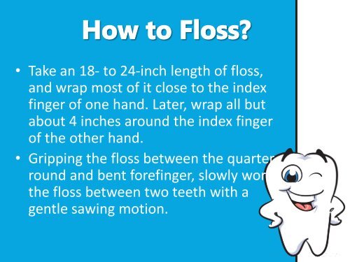 How to Floss Your Teeth