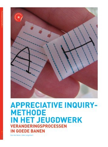 Appreciative Inquiry-methode in het jeugdwerk - Steunpunt Jeugd