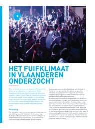 Het fuifklimaat in Vlaanderen onderzocht (pdf) - Steunpunt Jeugd