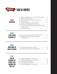 Skateboards Table Of Contents - BE Publishing