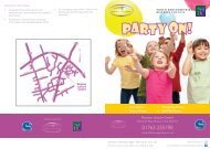 Download the Royston party information leaflet - Stevenage Leisure