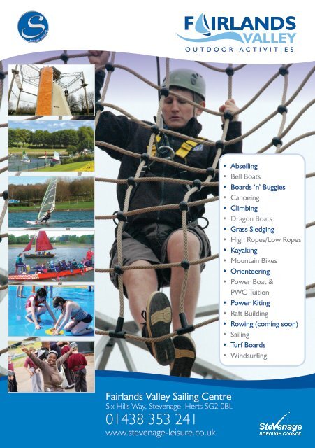 Fairlands Valley Sailing Centre - Stevenage Leisure