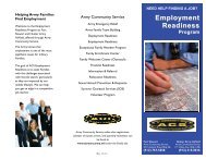 Employment Readiness - Fort Stewart