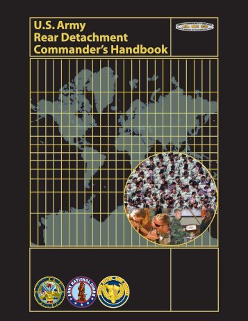 U.S. Army Rear Detachment Commander's Handbook - Wisconsin ...