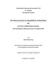 Hans Harald Isop - Philosophisch-Theologischen Hochschule SVD ...