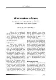 Zbigniew Wesolowski SVD, GoldjubilÃ¤um in Taipeh - Steyler ...