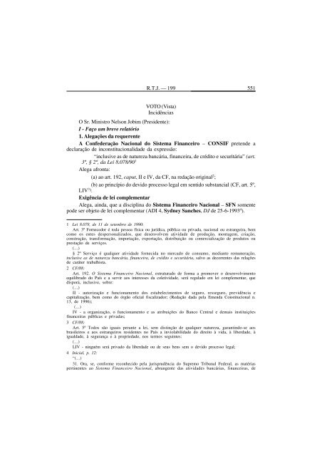 RTJ 199-2 (Fev-07)- PrÃ©-textuais.pmd - STF