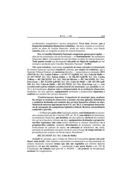 RTJ 199-2 (Fev-07)- PrÃ©-textuais.pmd - STF