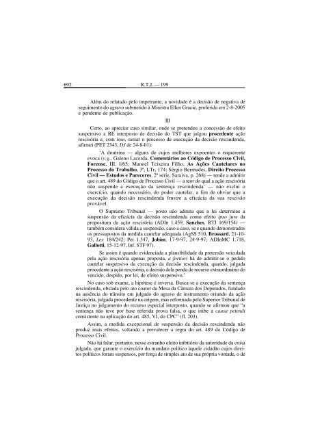 RTJ 199-2 (Fev-07)- PrÃ©-textuais.pmd - STF