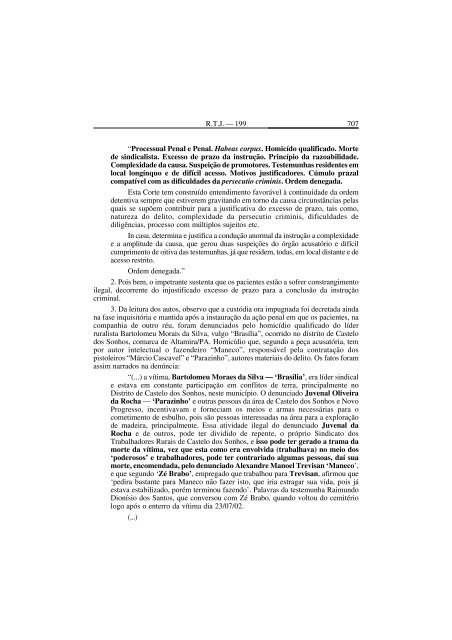 RTJ 199-2 (Fev-07)- PrÃ©-textuais.pmd - STF