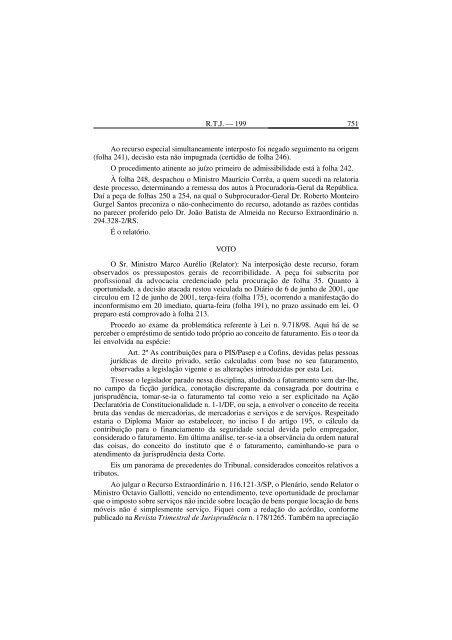 RTJ 199-2 (Fev-07)- PrÃ©-textuais.pmd - STF