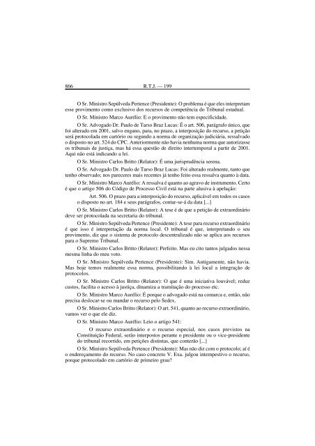 RTJ 199-2 (Fev-07)- PrÃ©-textuais.pmd - STF