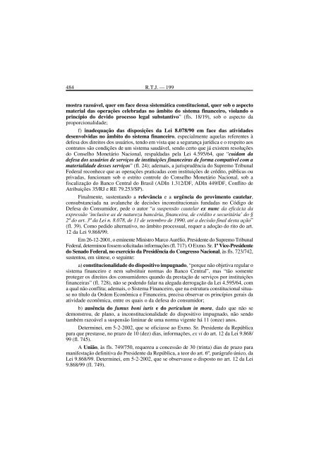 RTJ 199-2 (Fev-07)- PrÃ©-textuais.pmd - STF