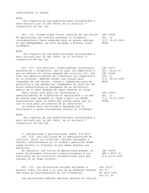 CÃ³digo OrgÃ¡nico de Tribunales - STF