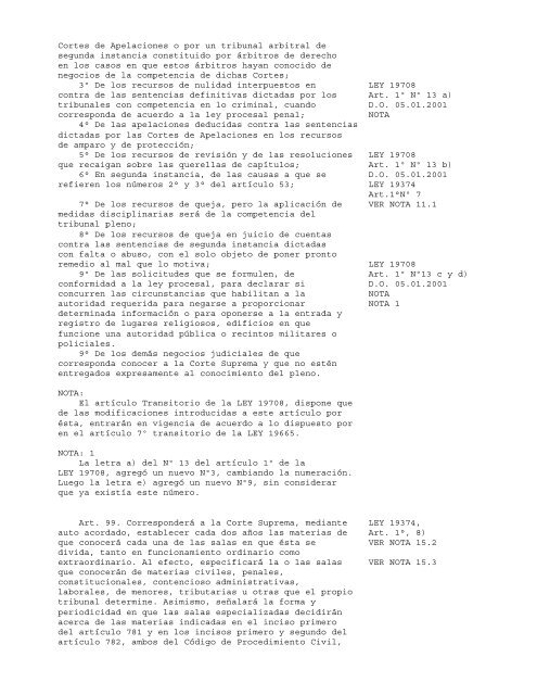 CÃ³digo OrgÃ¡nico de Tribunales - STF