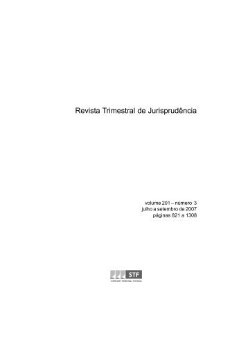 1-RTJ 201-3-PRE-TEXTUAIS.pmd - STF