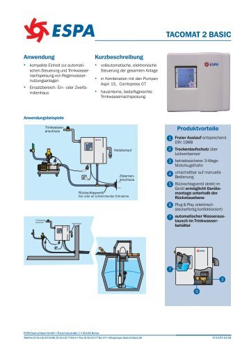 TACOMAT 2 BASIC - Espa Deutschland