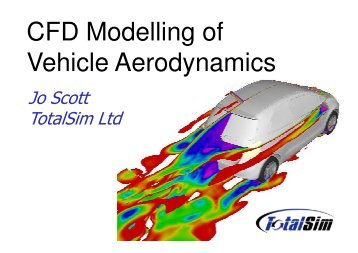 CFD Modelling of Vehicle Aerodynamics