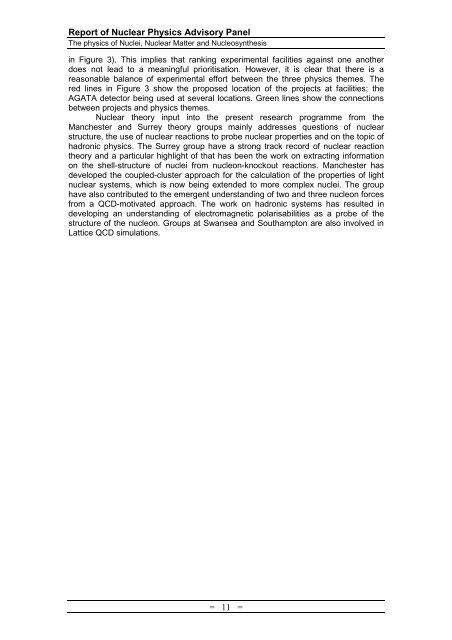 Nuclear Physics Advisory Panel (NPAP) report (PDF-3.8 MB) - STFC