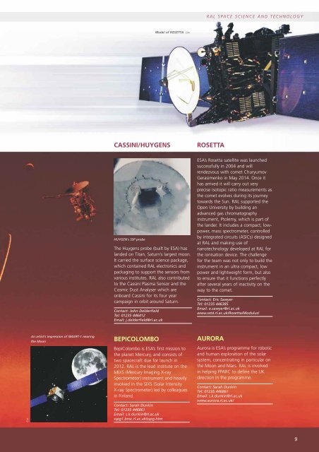 RAL Space - latest developments in space science and technology