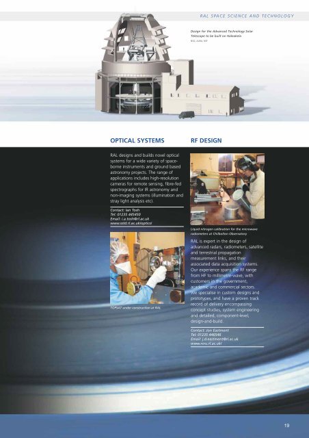RAL Space - latest developments in space science and technology