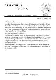 Pf_03_11_web.pdf - Pfarrgemeinde St. Franziskus Bremen