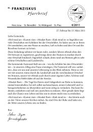 Pf_04_11_web.pdf - Pfarrgemeinde St. Franziskus Bremen