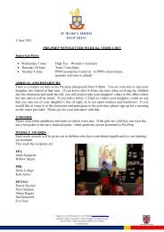 3 June 2013 PRE-PREP NEWSLETTER WEEK ... - St Hildas School