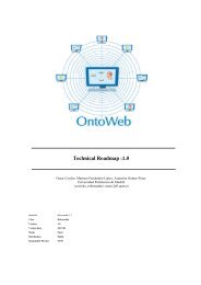 Technical Roadmap v1.0 - Departamento de Lenguajes y Sistemas ...