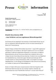 Presse information - Erbslöh