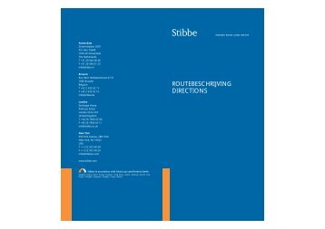 Routebeschrijving kantoor Amsterdam / Route description ... - Stibbe