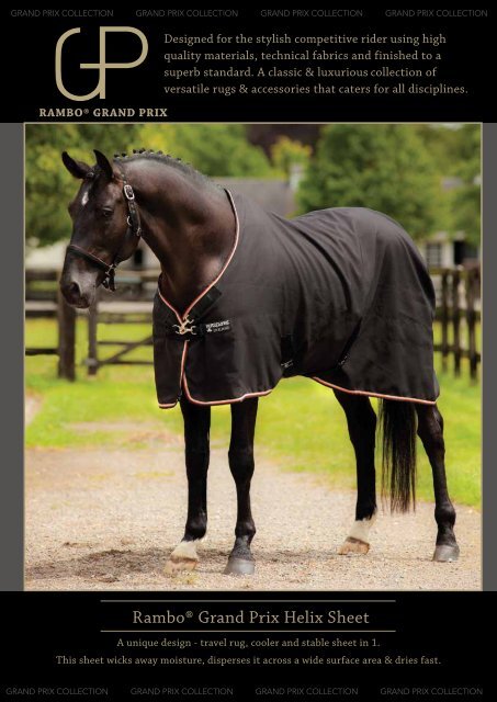 Spring Summer 2012 rugS - Horseware Ireland - stickartgallery.ch