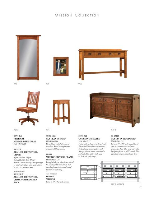 MARCH 2007 MARKET INTRODUCTIONS - Stickley