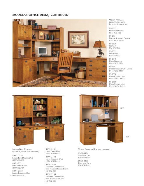 Office Furniture - Stickley