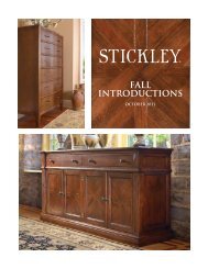 FALL INTRODUCTIONS - Stickley
