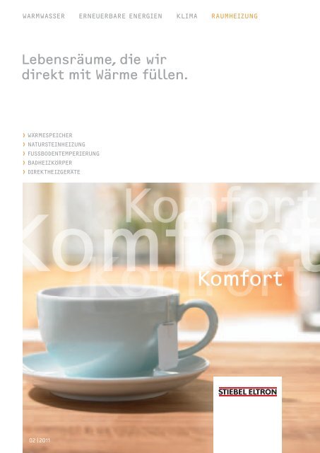 komfort - Stiebel Eltron