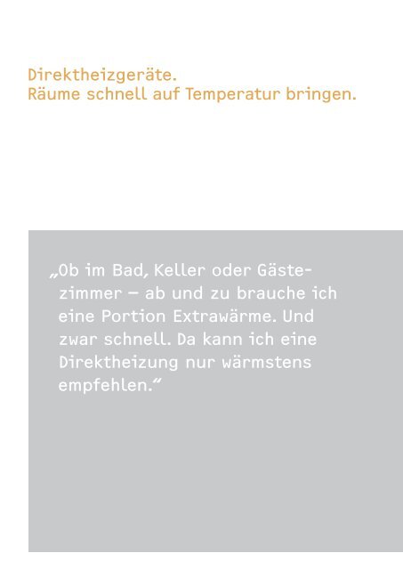 komfort - Stiebel Eltron