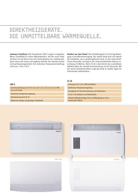 RAUM FÃR WÃRME. - Stiebel Eltron