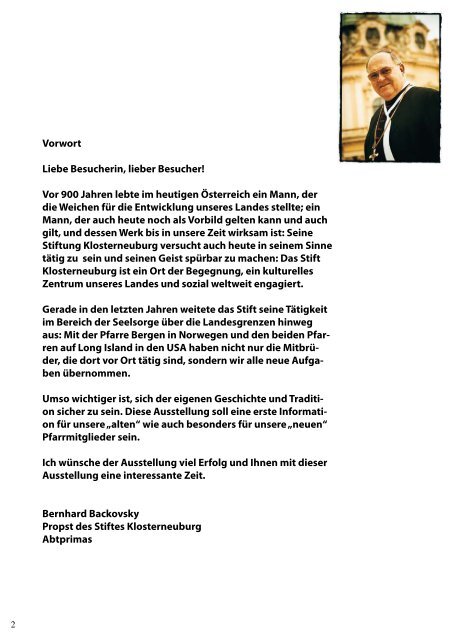 Ausstellungsheft_deutsch (pdf, 6.34 MB) - Stift Klosterneuburg